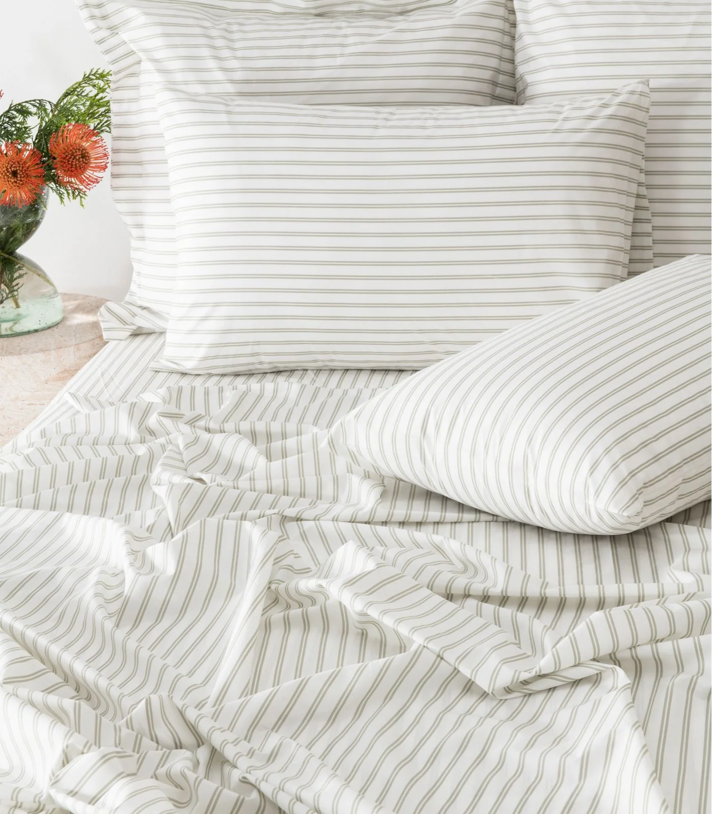 Organic Cotton Percale Pillow Cases (Pair) - Limited Edition - Image 8