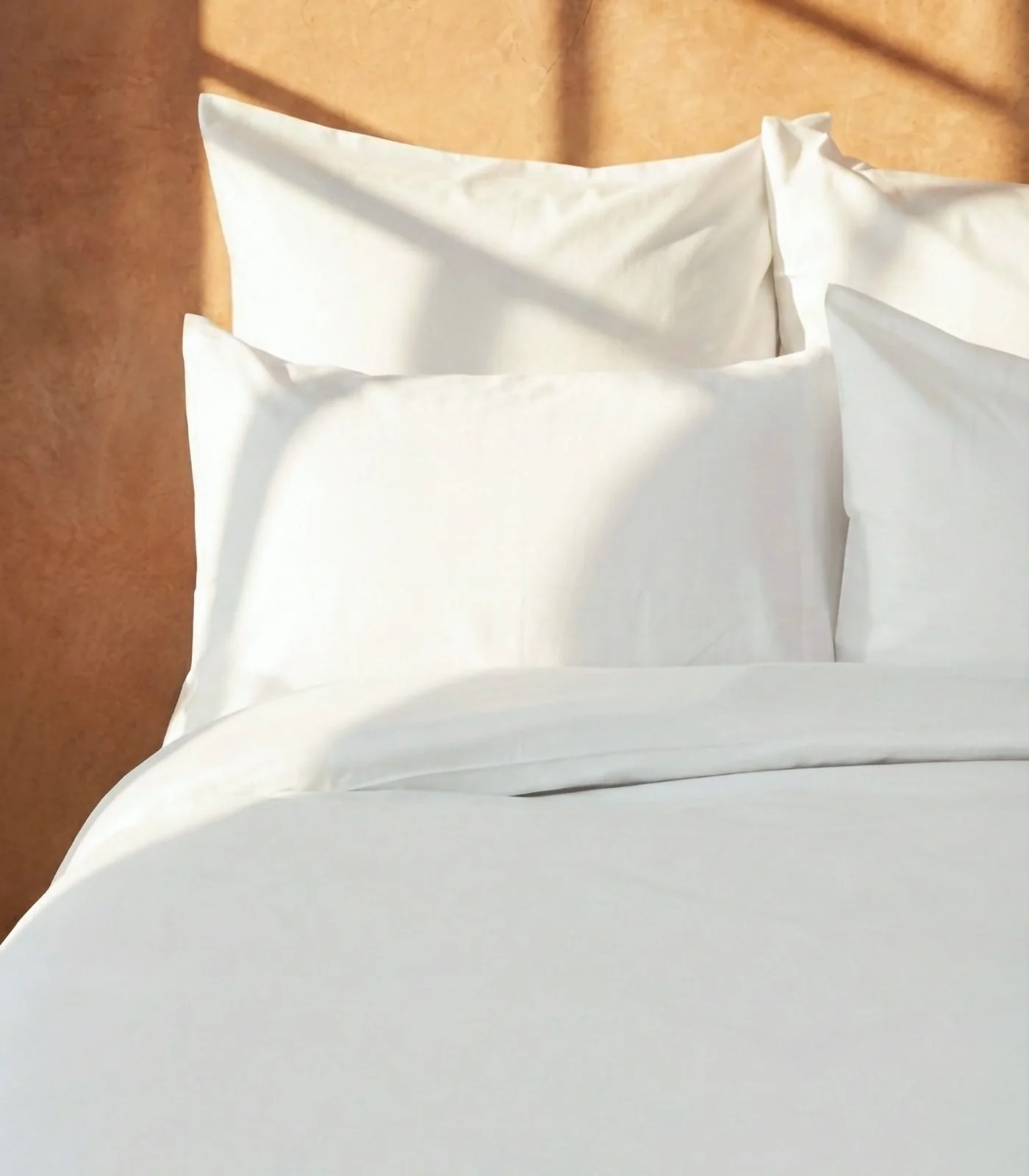 Organic Cotton Percale Plain Quilt Cover Set - Image 11