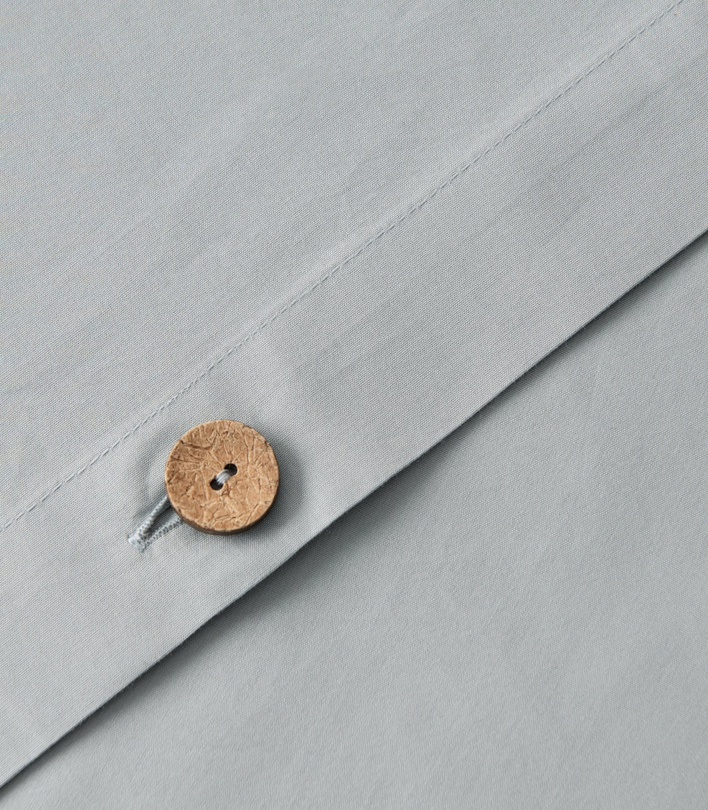 Organic Cotton Percale Plain Quilt Cover Set - Image 5