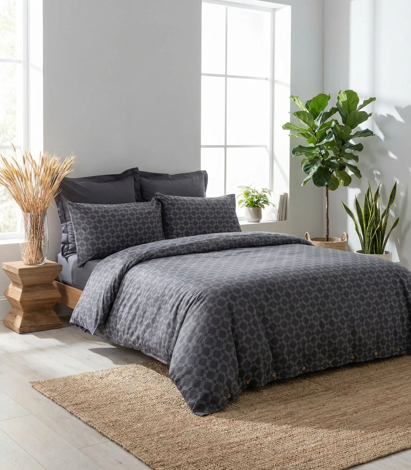 Organic Cotton Percale Quilt Cover Set - Limited Edition - Image 38