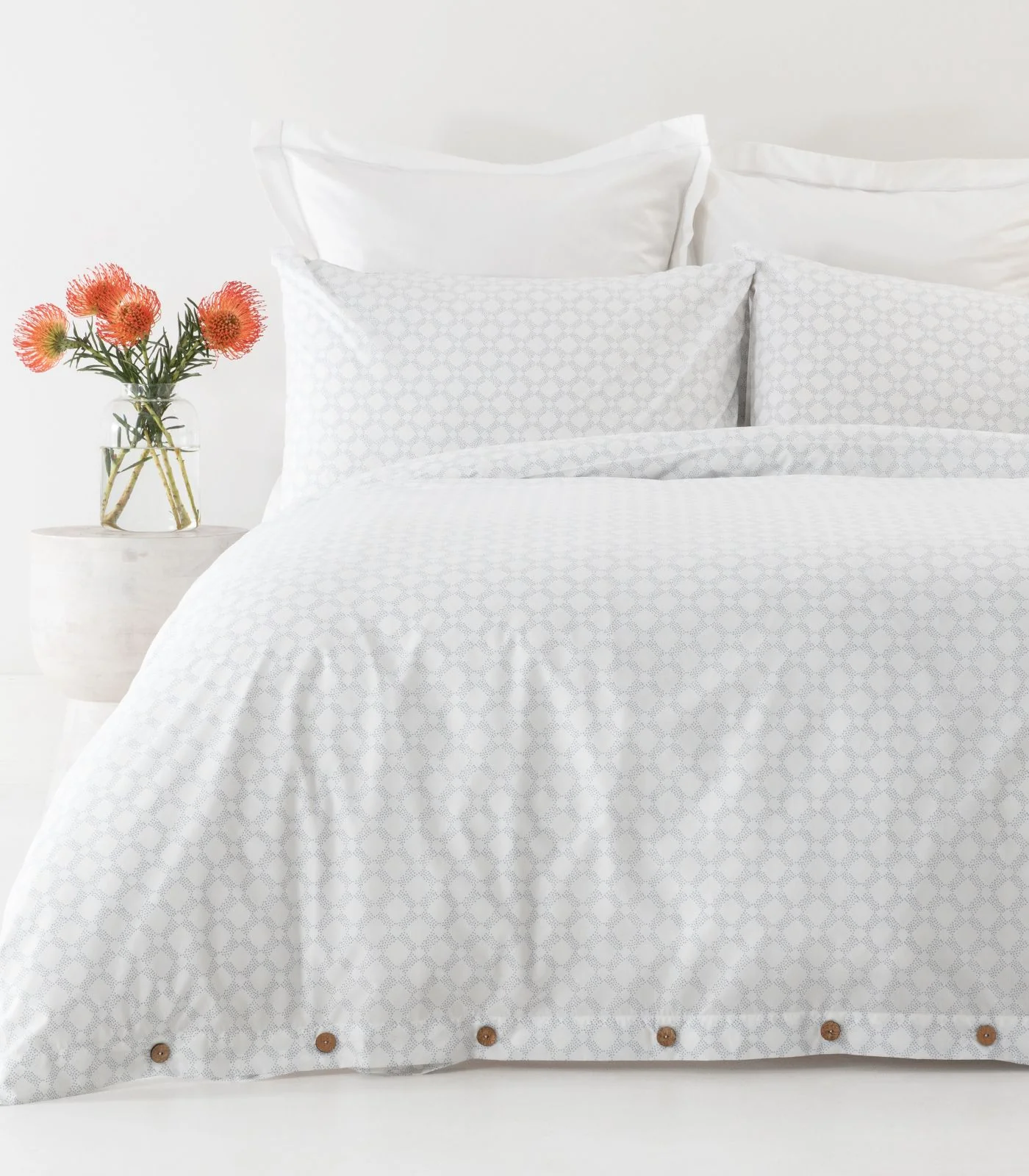 Organic Cotton Percale Quilt Cover Set - Limited Edition - Image 44