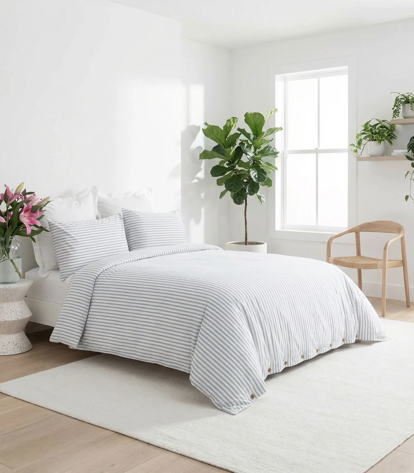 Organic Cotton Percale Quilt Cover Set - Limited Edition - Image 53