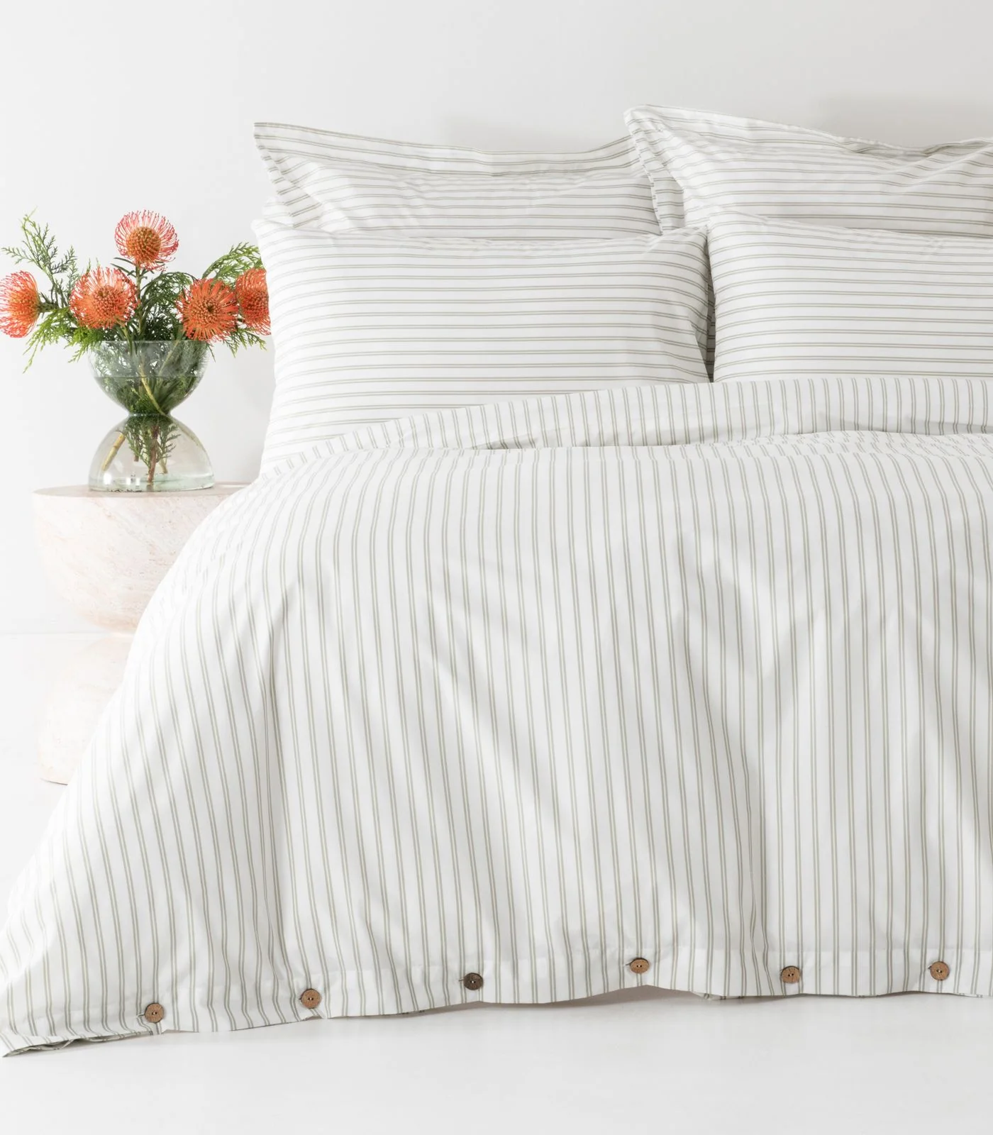 Organic Cotton Percale Quilt Cover Set - Limited Edition - Image 59