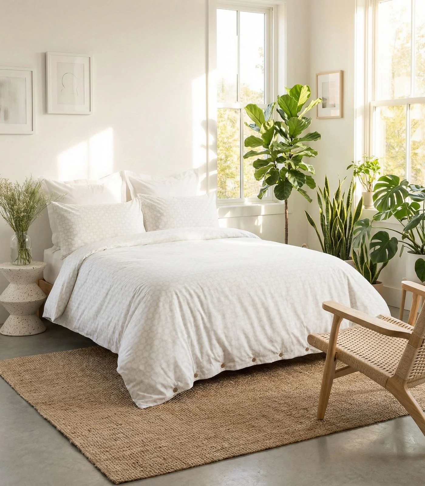 Organic Cotton Percale Quilt Cover Set - Limited Edition - Image 68