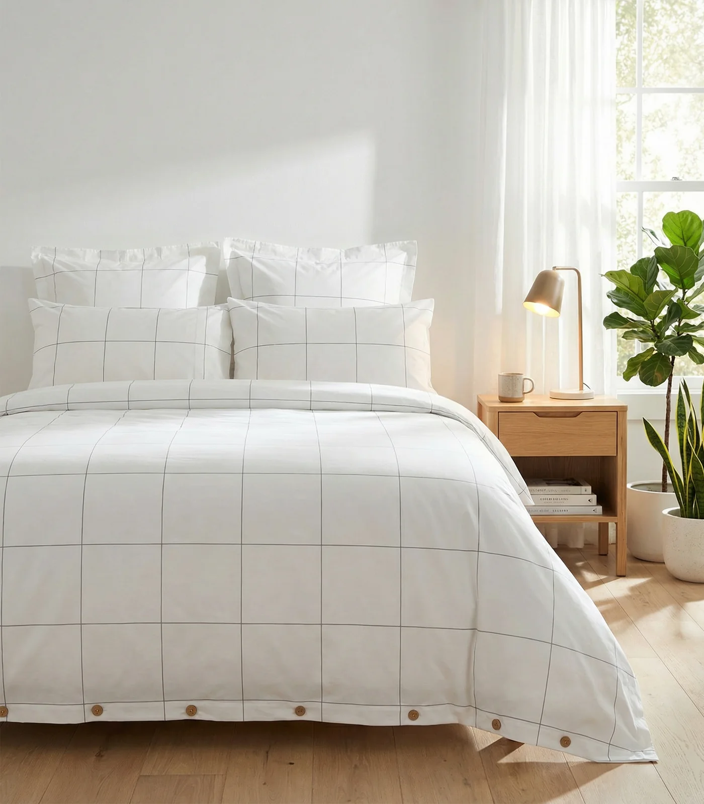 Organic Cotton Percale Quilt Cover Set - Limited Edition - Image 83