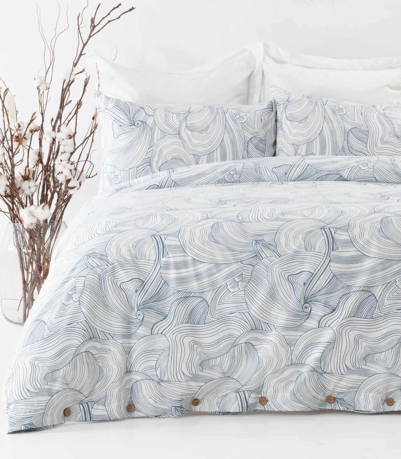 Organic Cotton Percale Quilt Cover Set - Limited Edition - Image 91