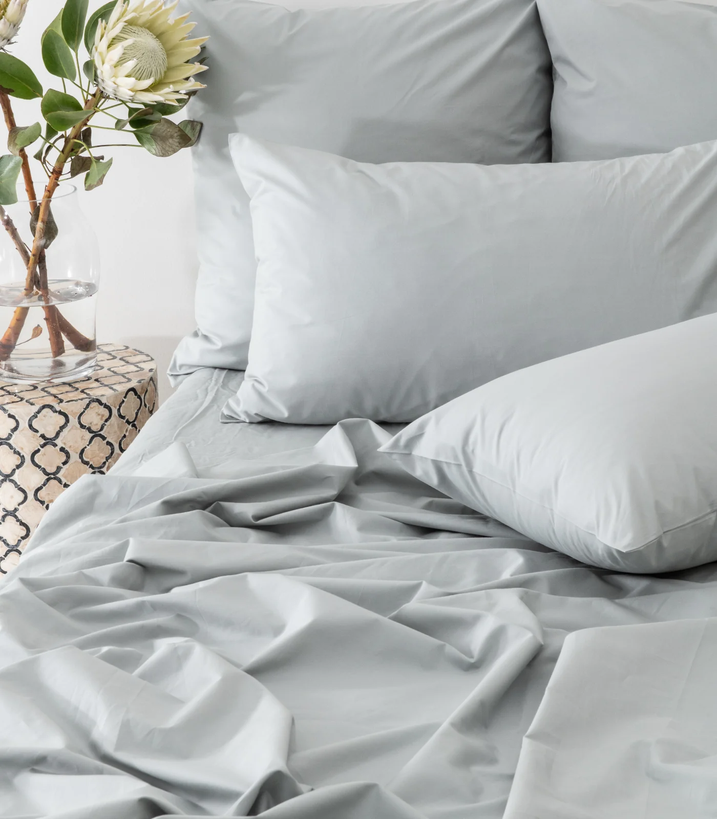 Organic Cotton Percale Sheet Set - Image 11