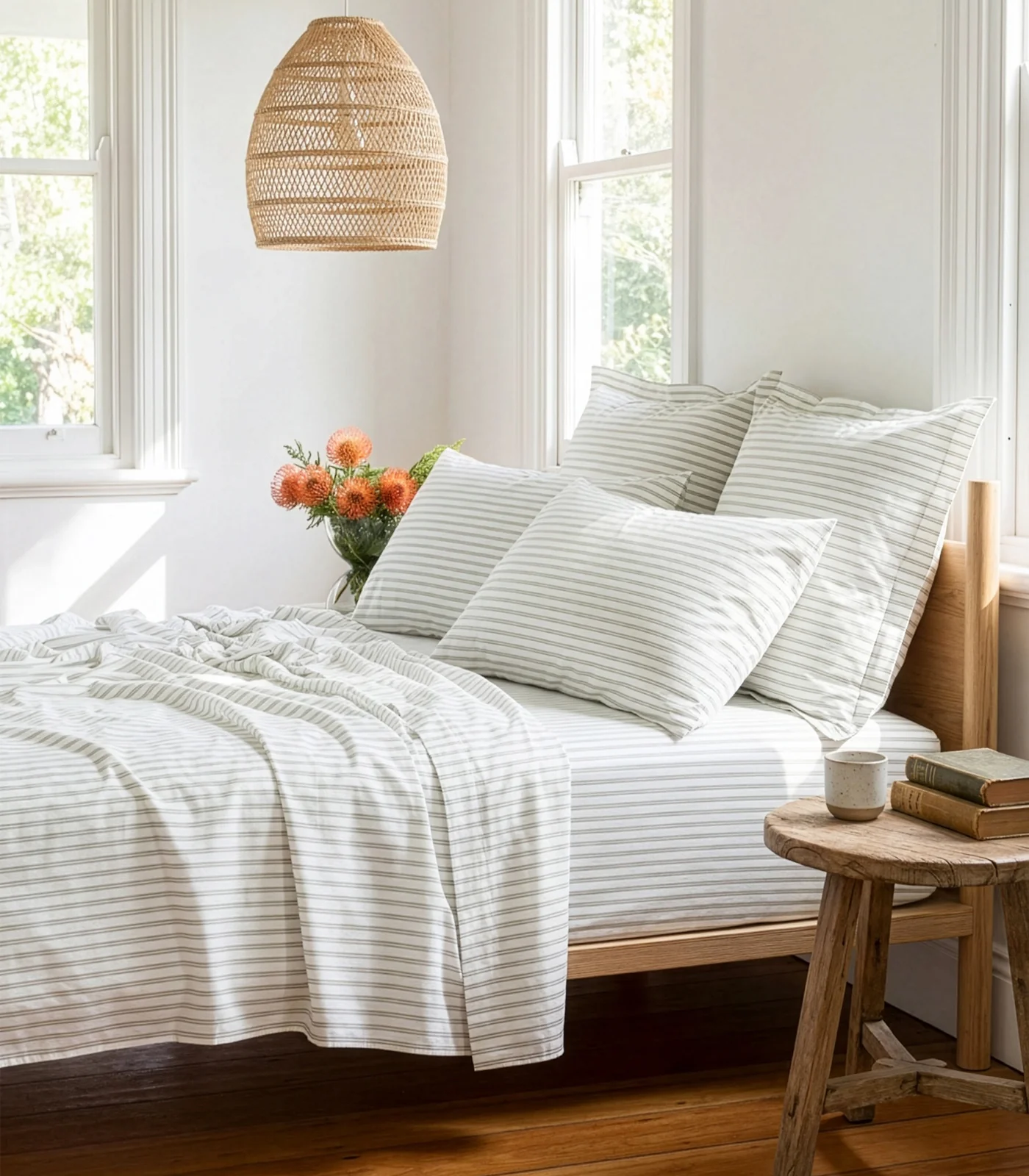 Organic Cotton Percale Sheet Set - Limited Edition - Image 100