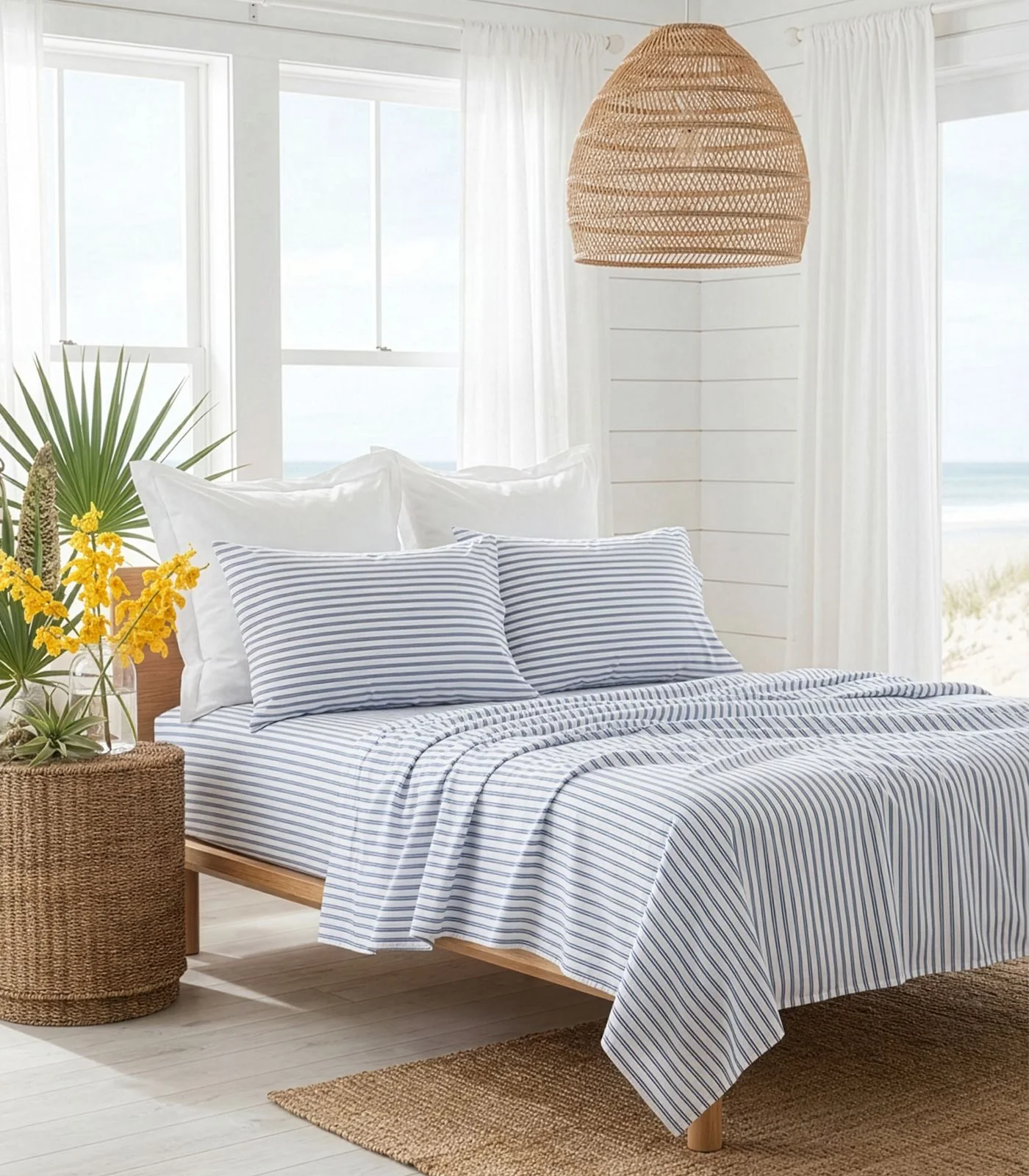 Organic Cotton Percale Sheet Set - Limited Edition - Image 63