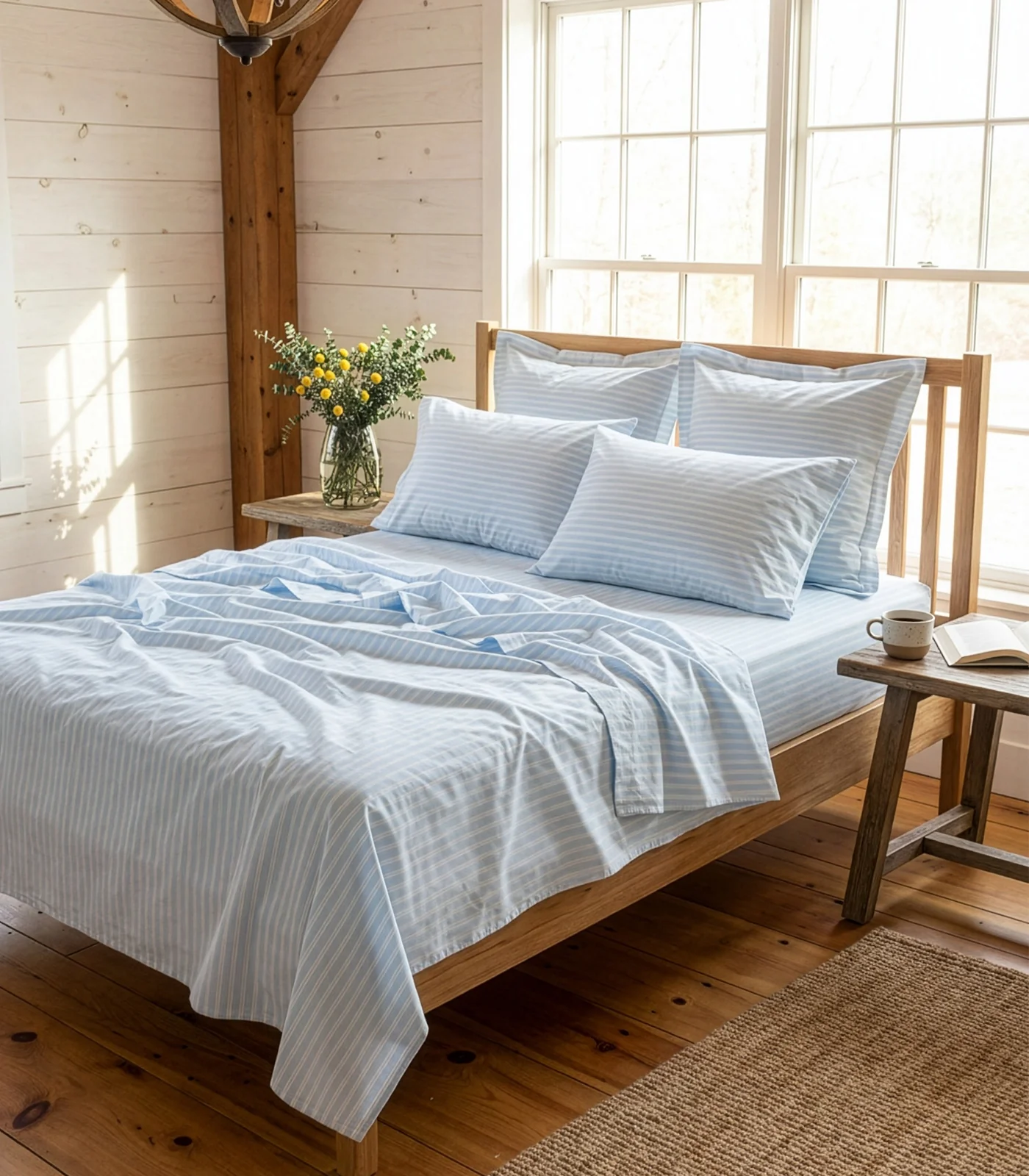 Organic Cotton Percale Sheet Set - Limited Edition - Image 69