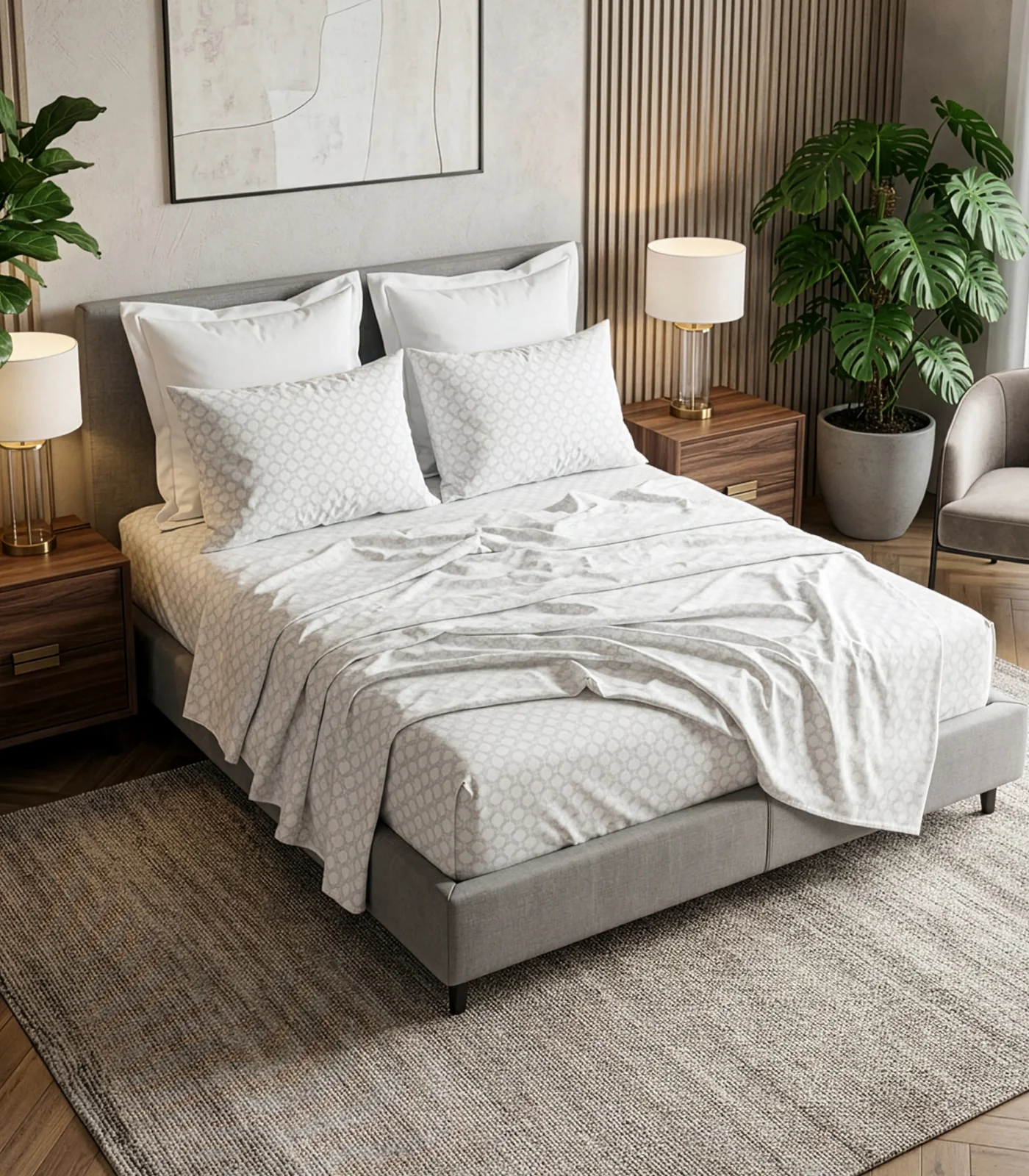 Organic Cotton Percale Sheet Set - Limited Edition - Image 92