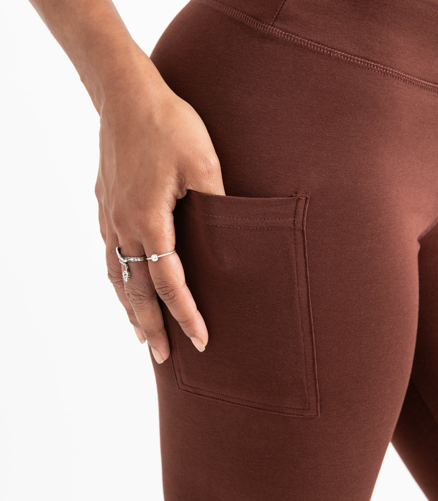 Organic Cotton Pocket 3/4 Leggings - Image 12