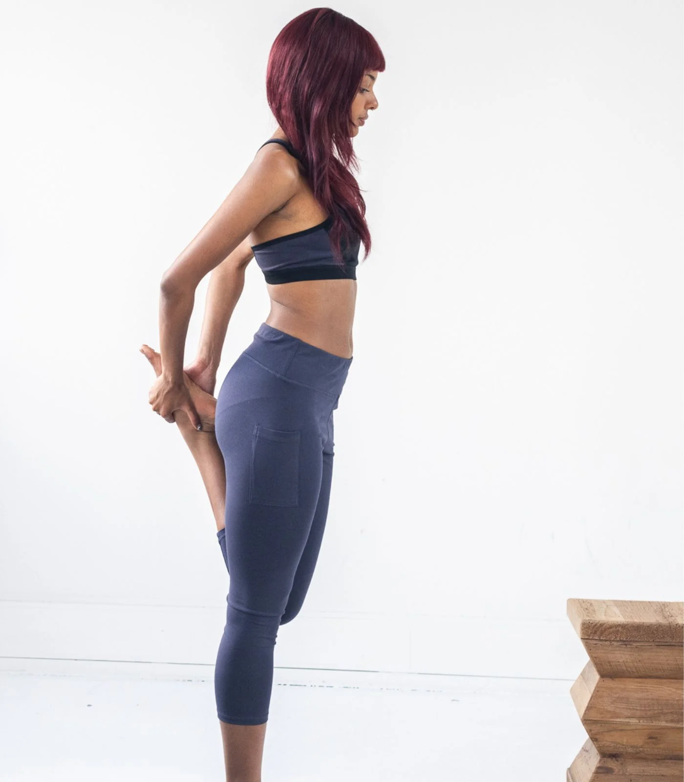 Organic Cotton Pocket 3/4 Leggings - Image 5