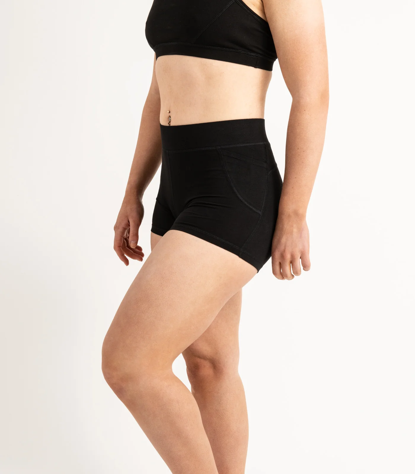 Organic Cotton Pocket Bike Short Shorties - Image 10