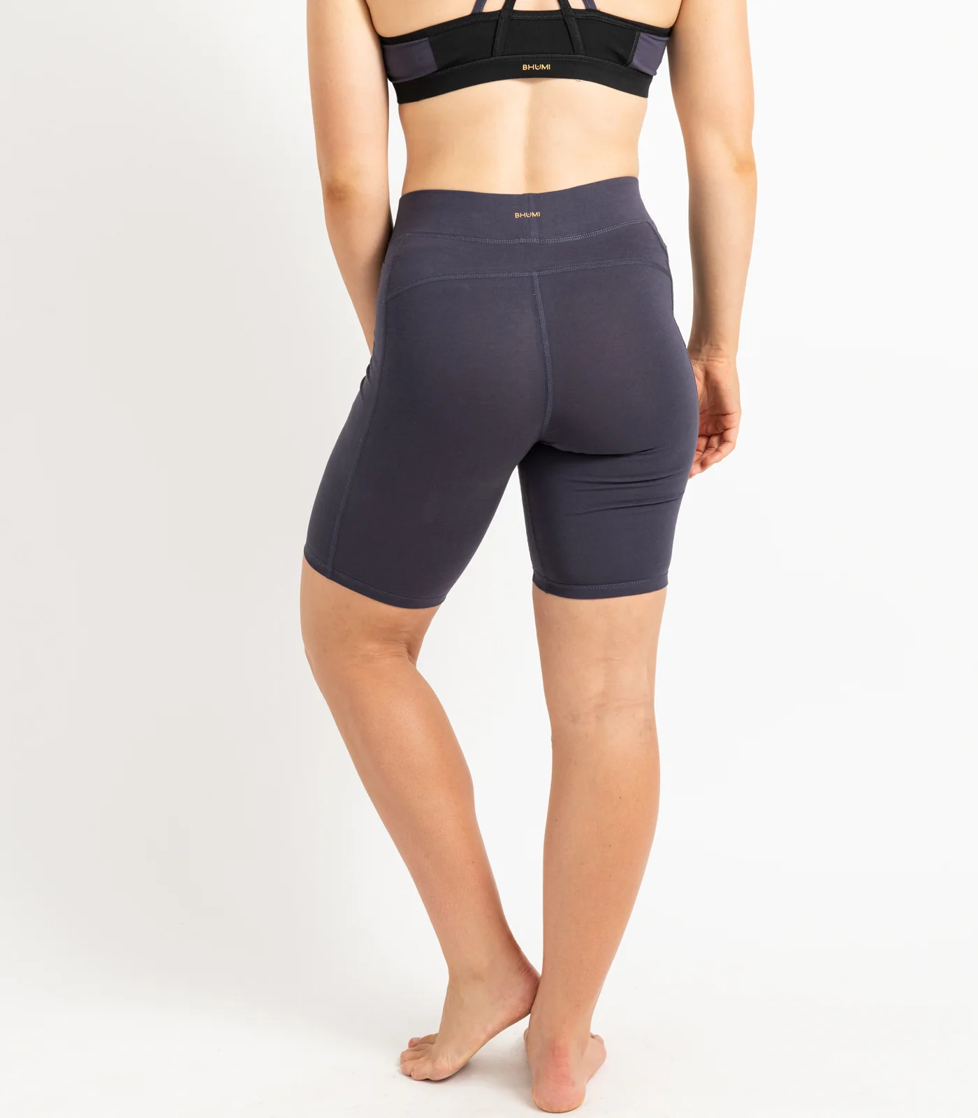 Organic Cotton Pocket Long Bike Shorts - Image 5