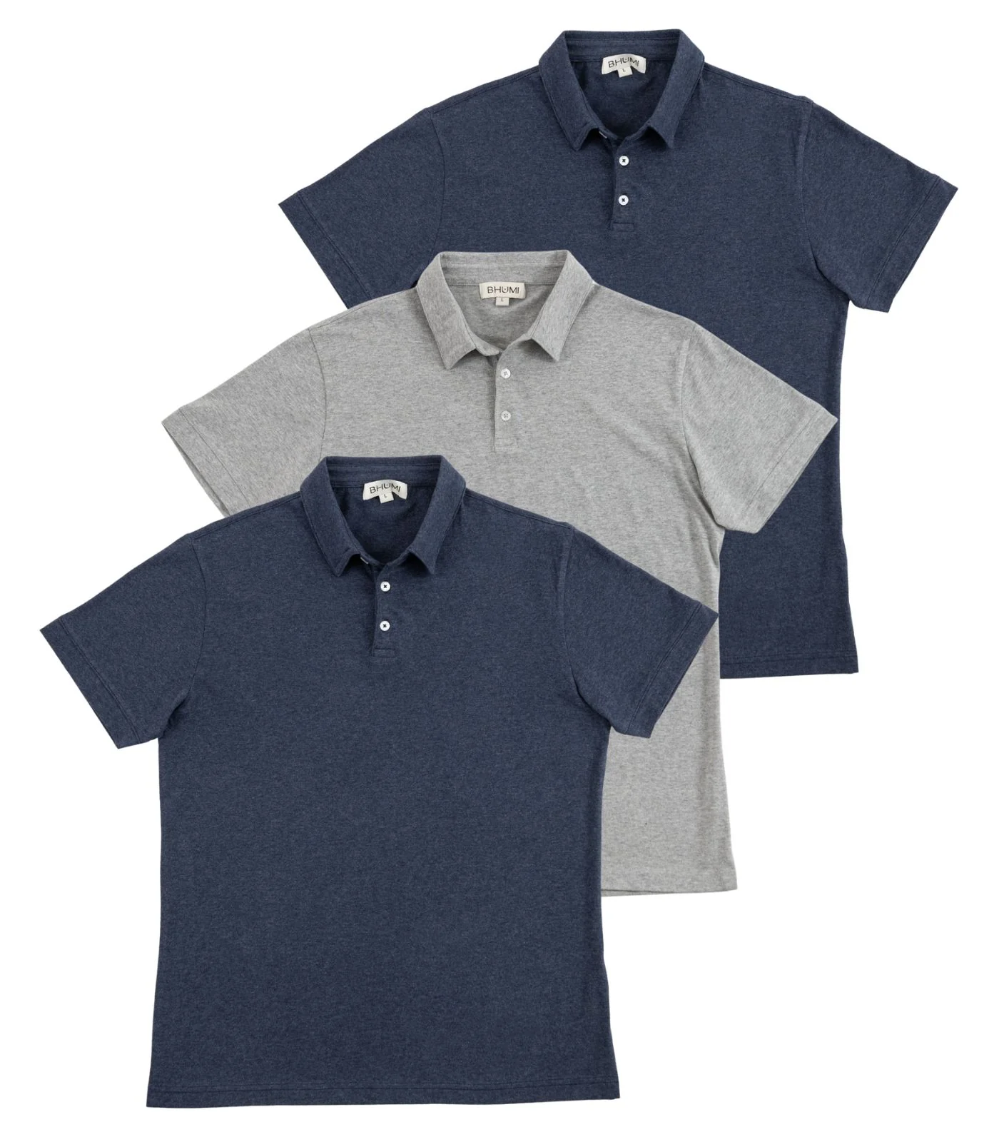 Organic Cotton Polo Shirt (3 Pack) - Image 5