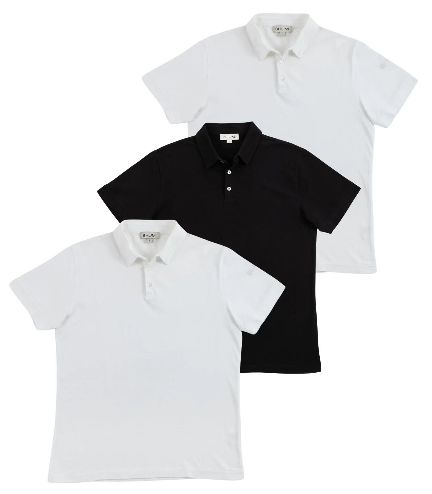 Organic Cotton Polo Shirt (3 Pack) - Image 6