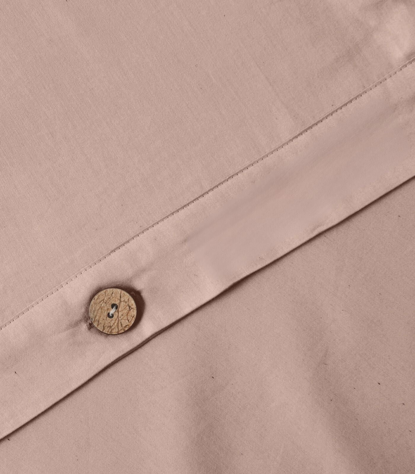 Organic Cotton Sateen Plain Quilt Cover Set - Image 23