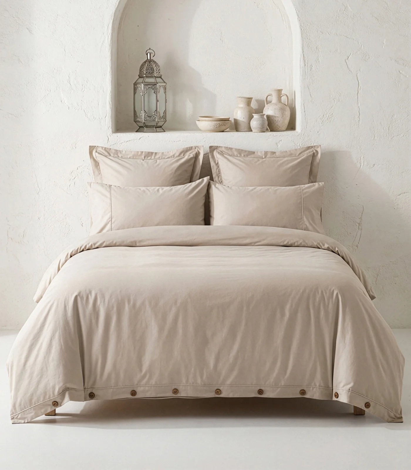 Organic Cotton Sateen Quilt Cover Set - Luxe - Image 11