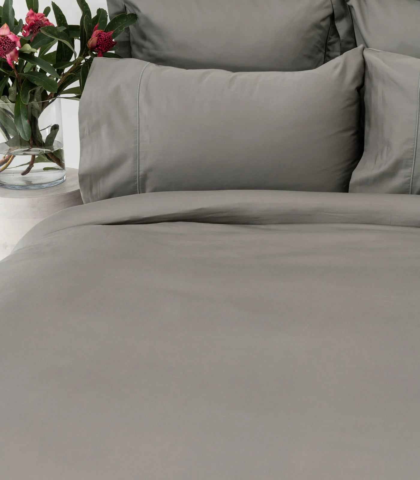 Organic Cotton Sateen Quilt Cover Set - Luxe - Image 24