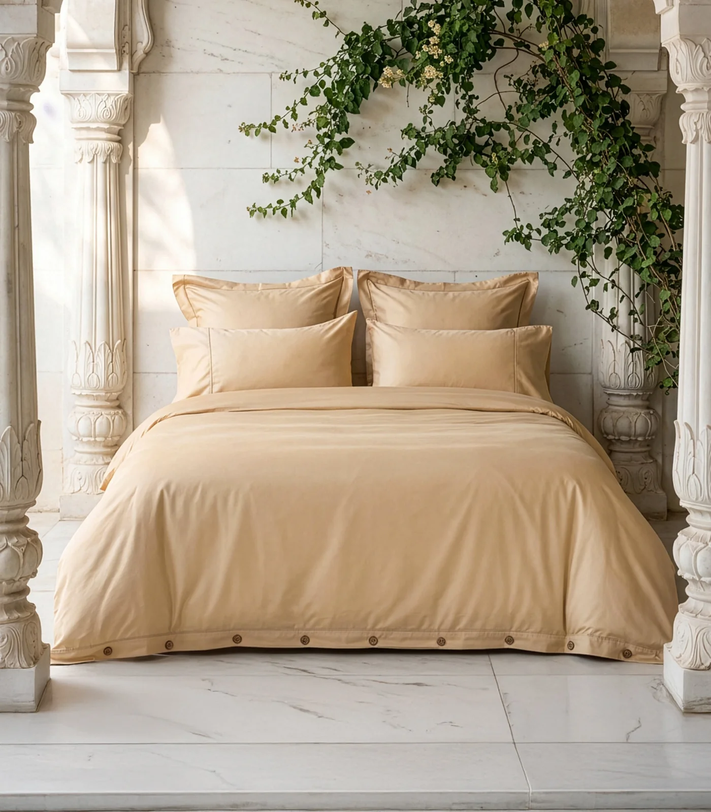 Organic Cotton Sateen Quilt Cover Set - Luxe - Image 31