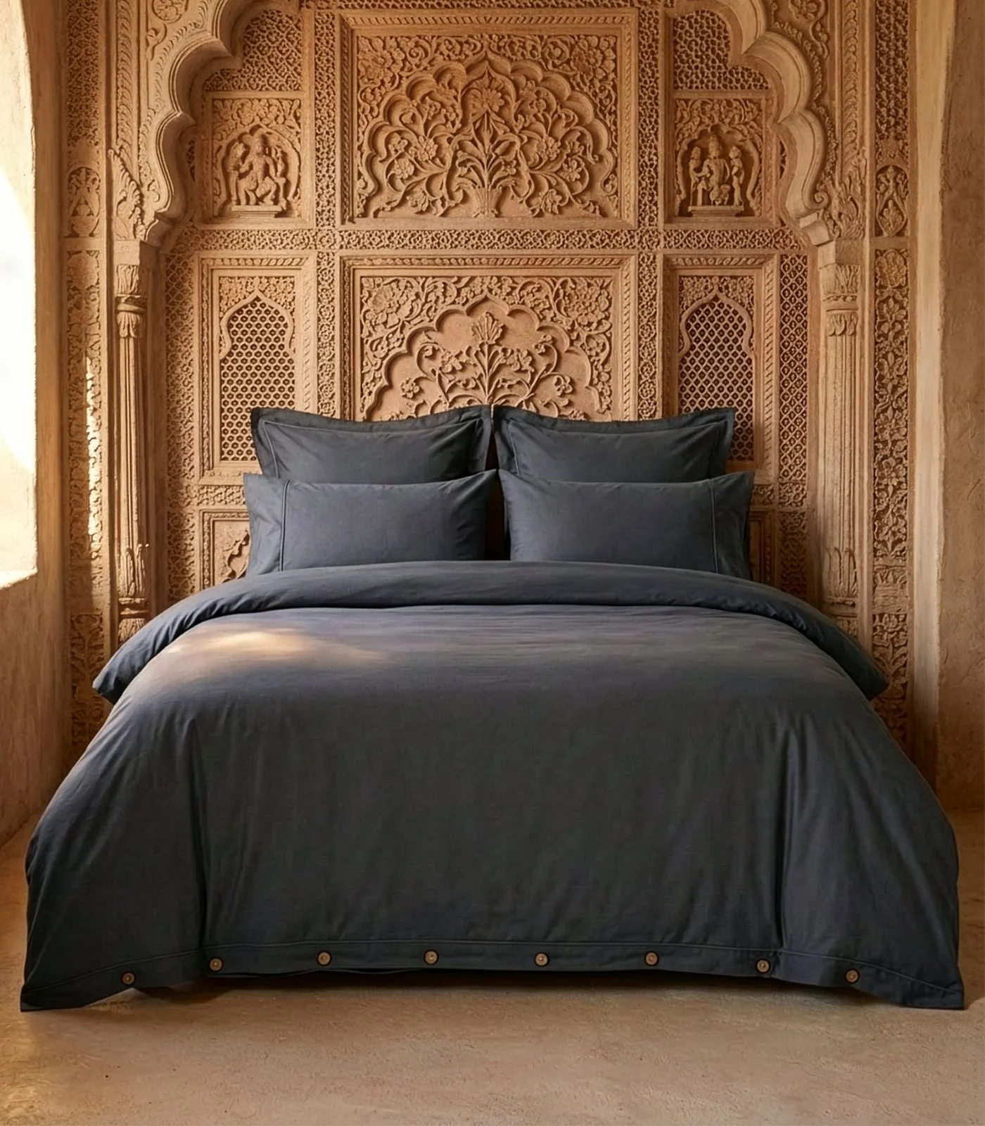 Organic Cotton Sateen Quilt Cover Set - Luxe - Image 41