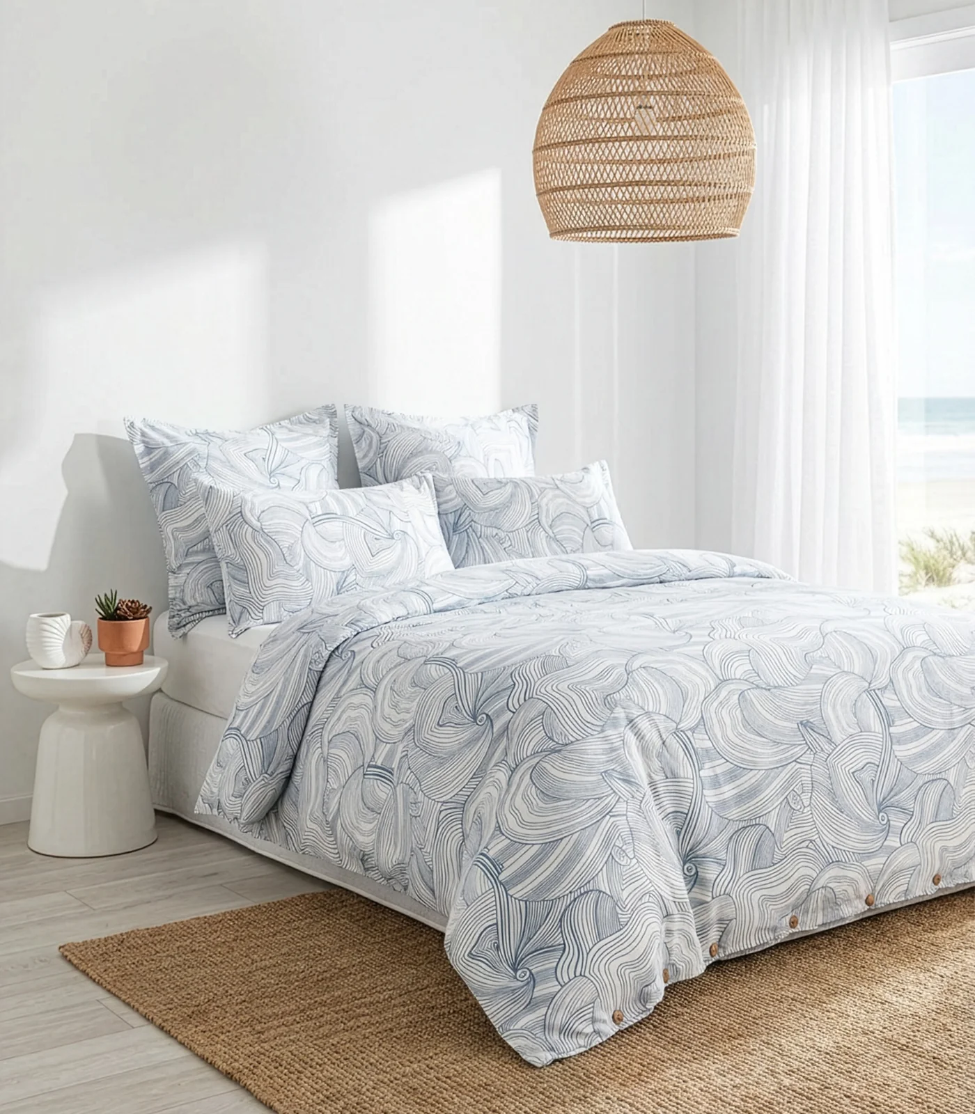Organic Cotton Sateen Quilt Cover Set - Luxe - Image 51