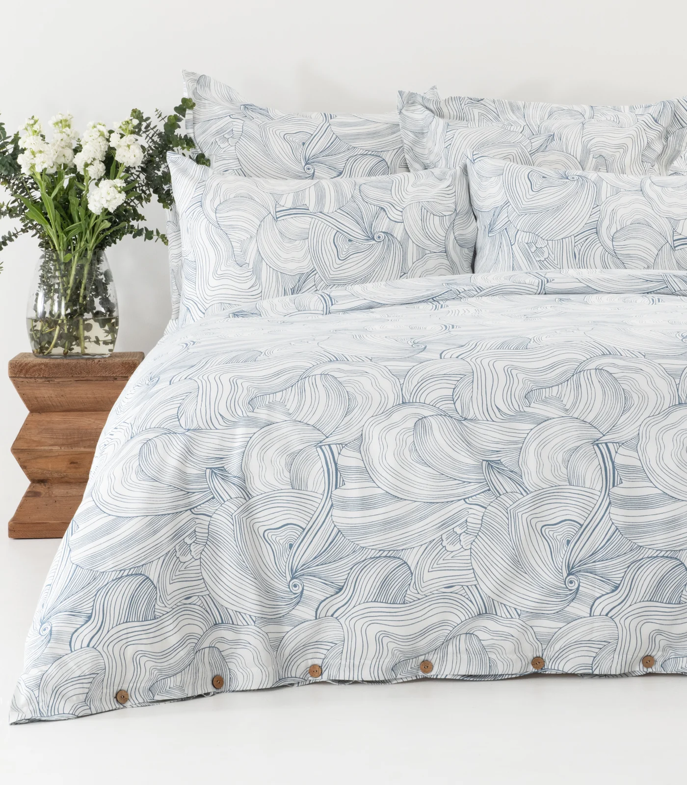 Organic Cotton Sateen Quilt Cover Set - Luxe - Image 52