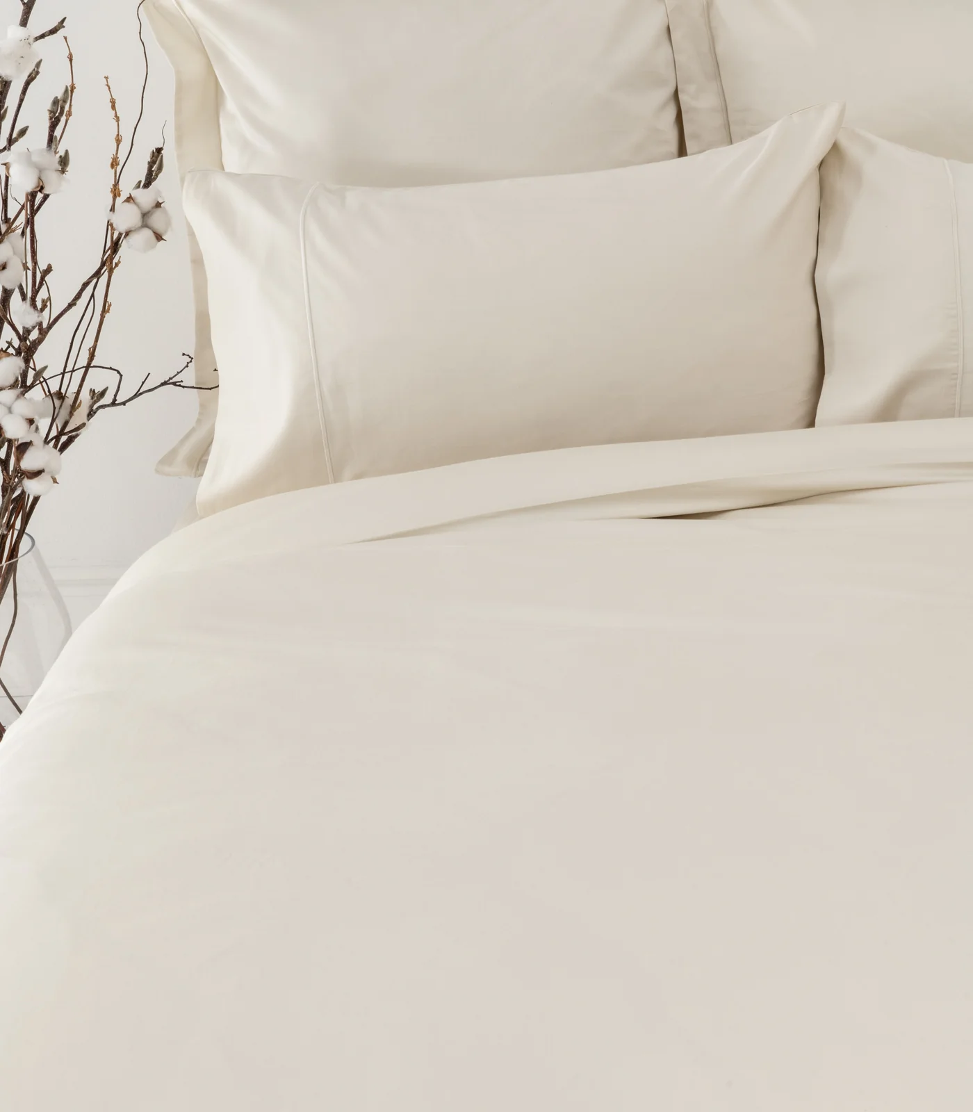 Organic Cotton Sateen Quilt Cover Set - Luxe - Image 9