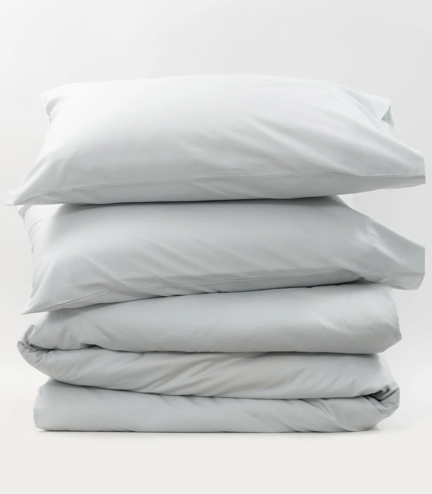 Organic Cotton Sateen Plain Quilt Cover Set - Last Chance - Image 16