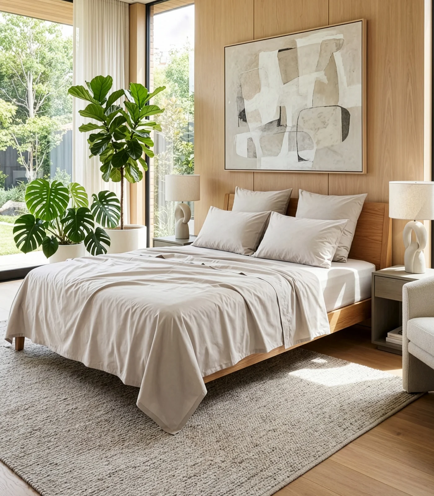 Organic Cotton Sateen Sheet Set - Image 20