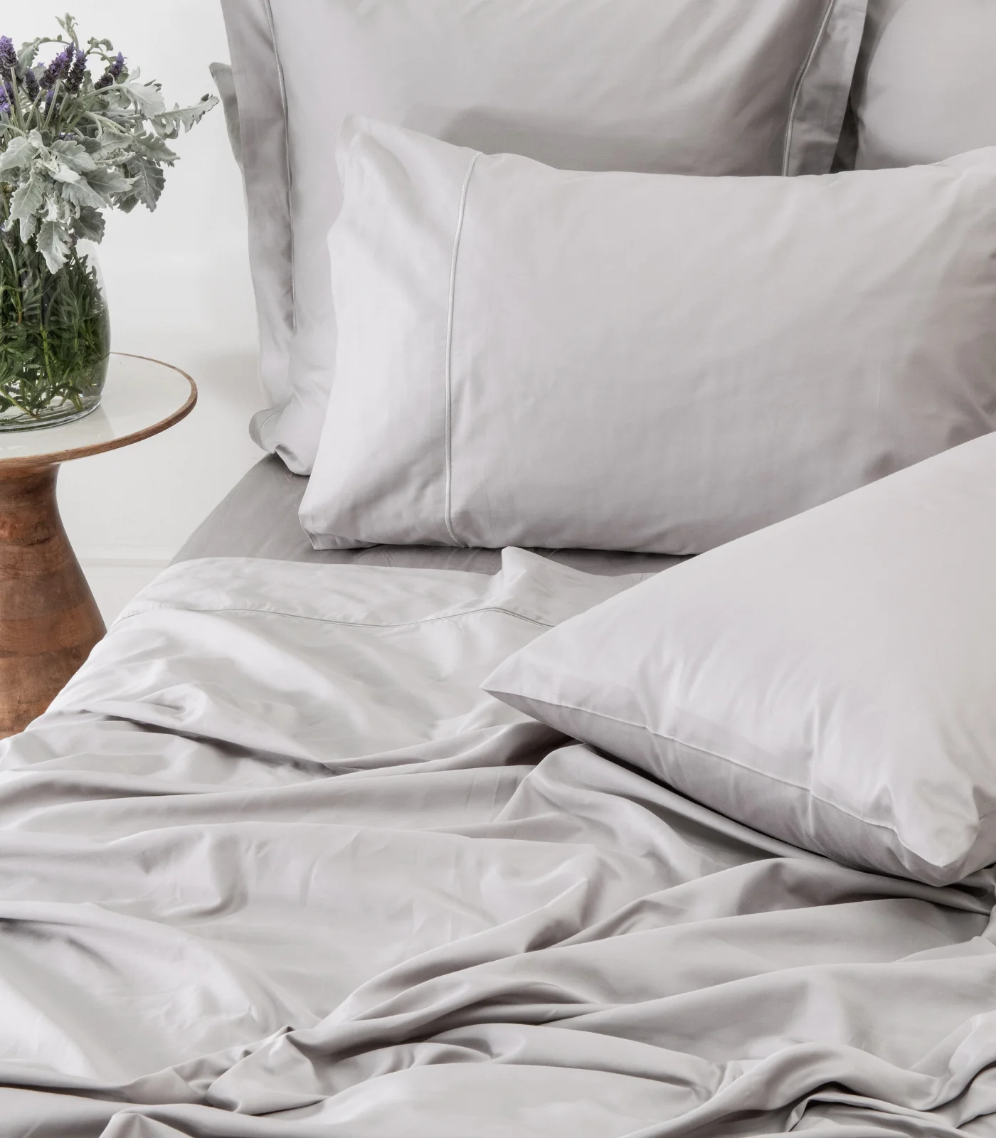 Organic Cotton Sateen Sheet Set - Luxe - Image 27