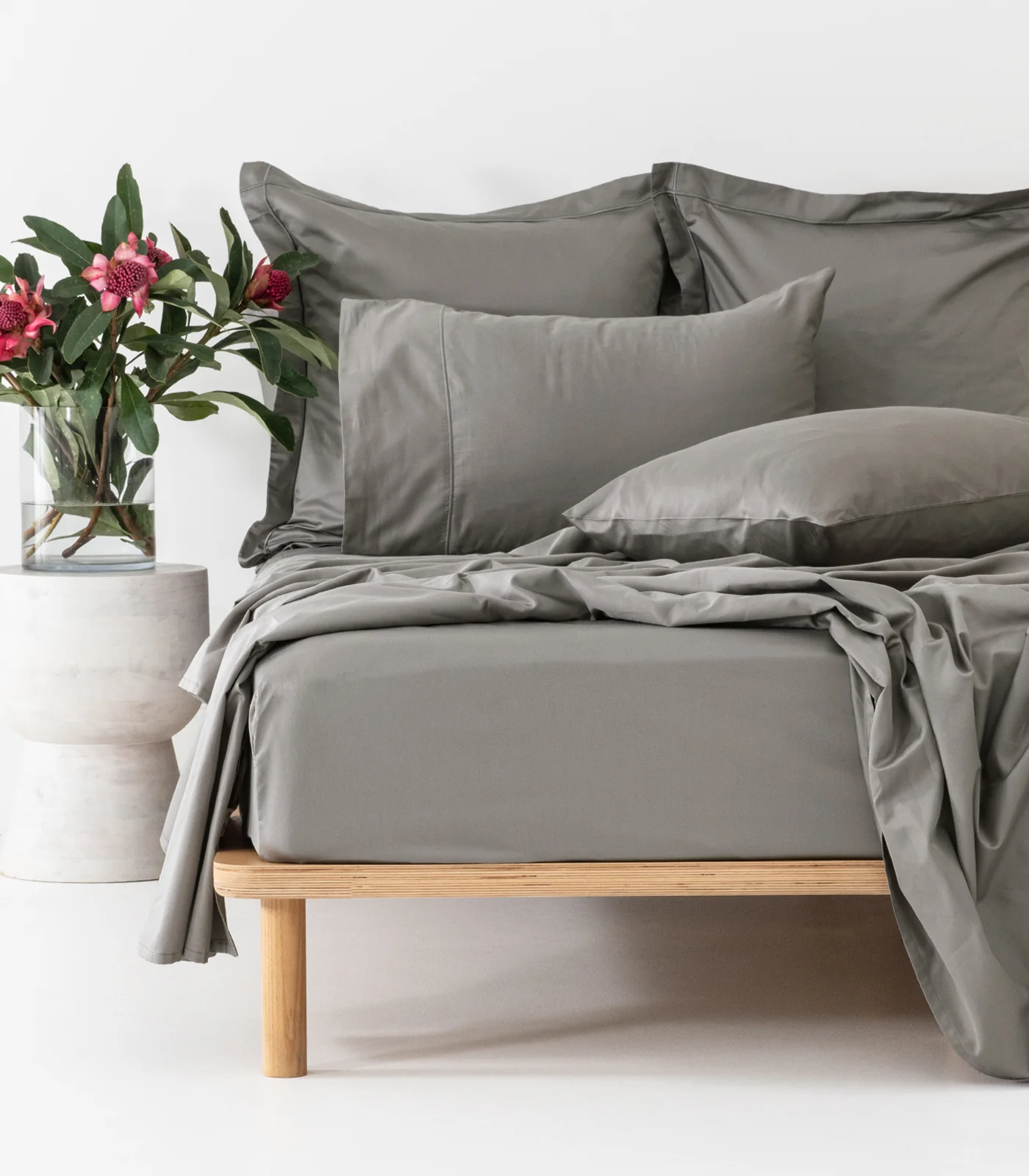 Organic Cotton Sateen Sheet Set - Luxe - Image 34