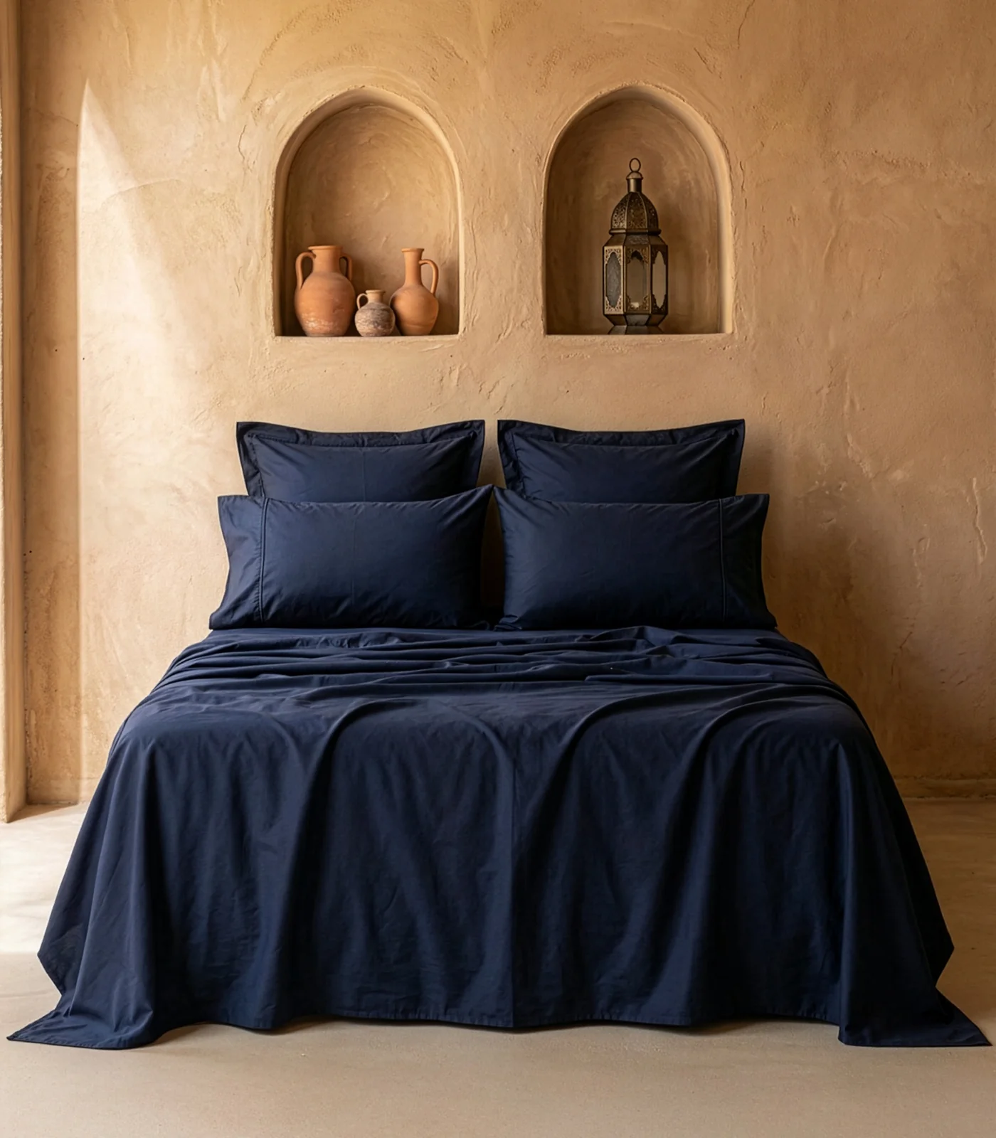 Organic Cotton Sateen Sheet Set - Luxe - Image 36