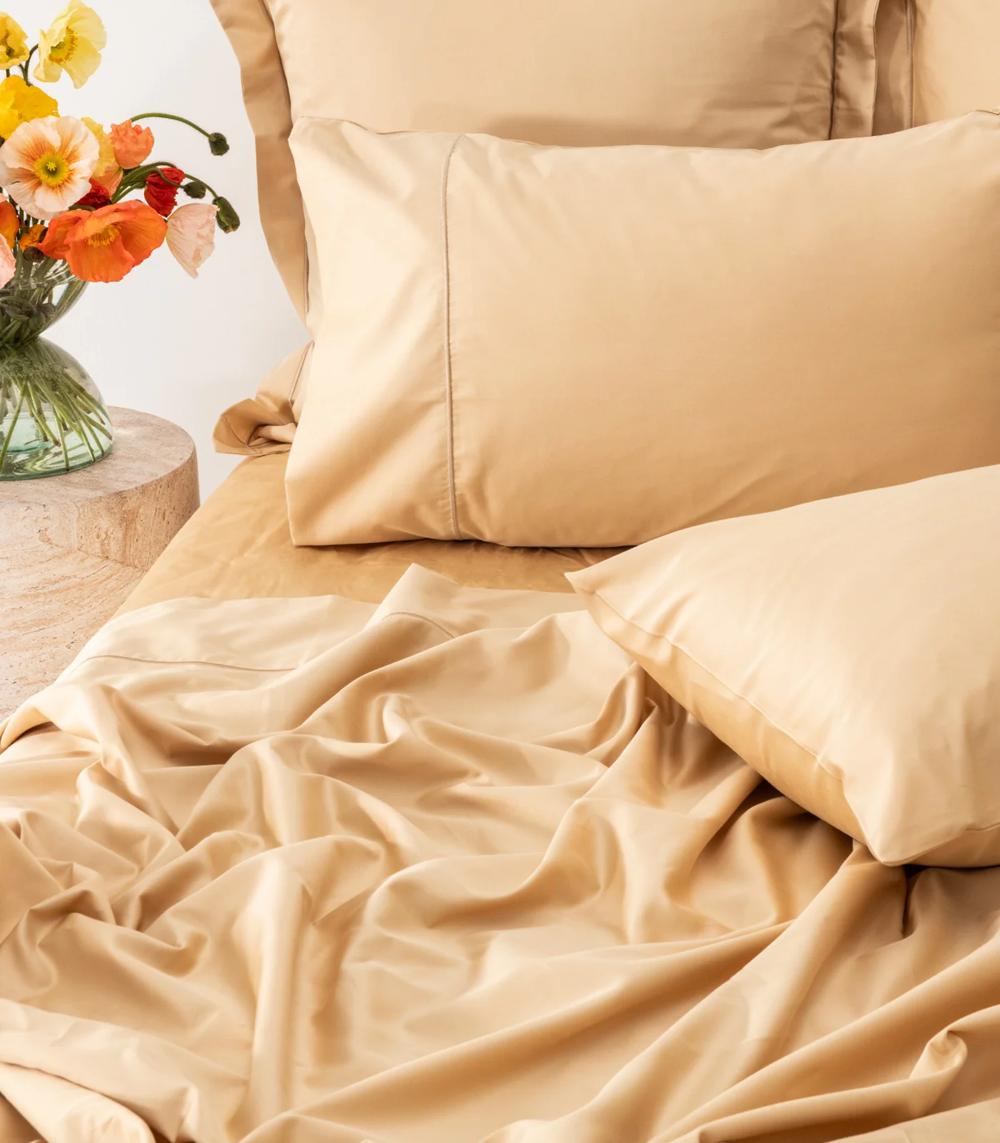 Organic Cotton Sateen Sheet Set - Luxe - Image 45