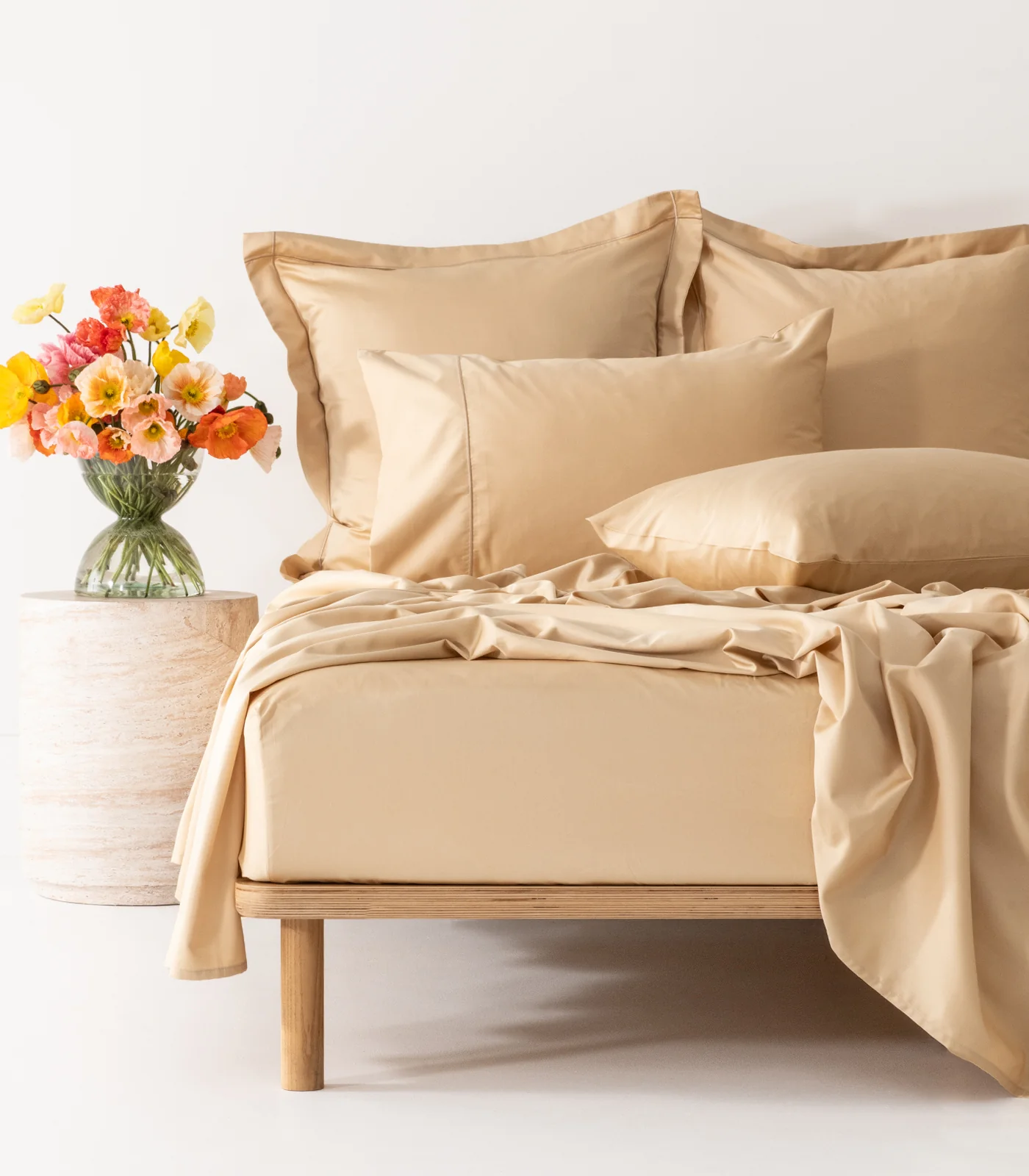 Organic Cotton Sateen Sheet Set - Luxe - Image 46