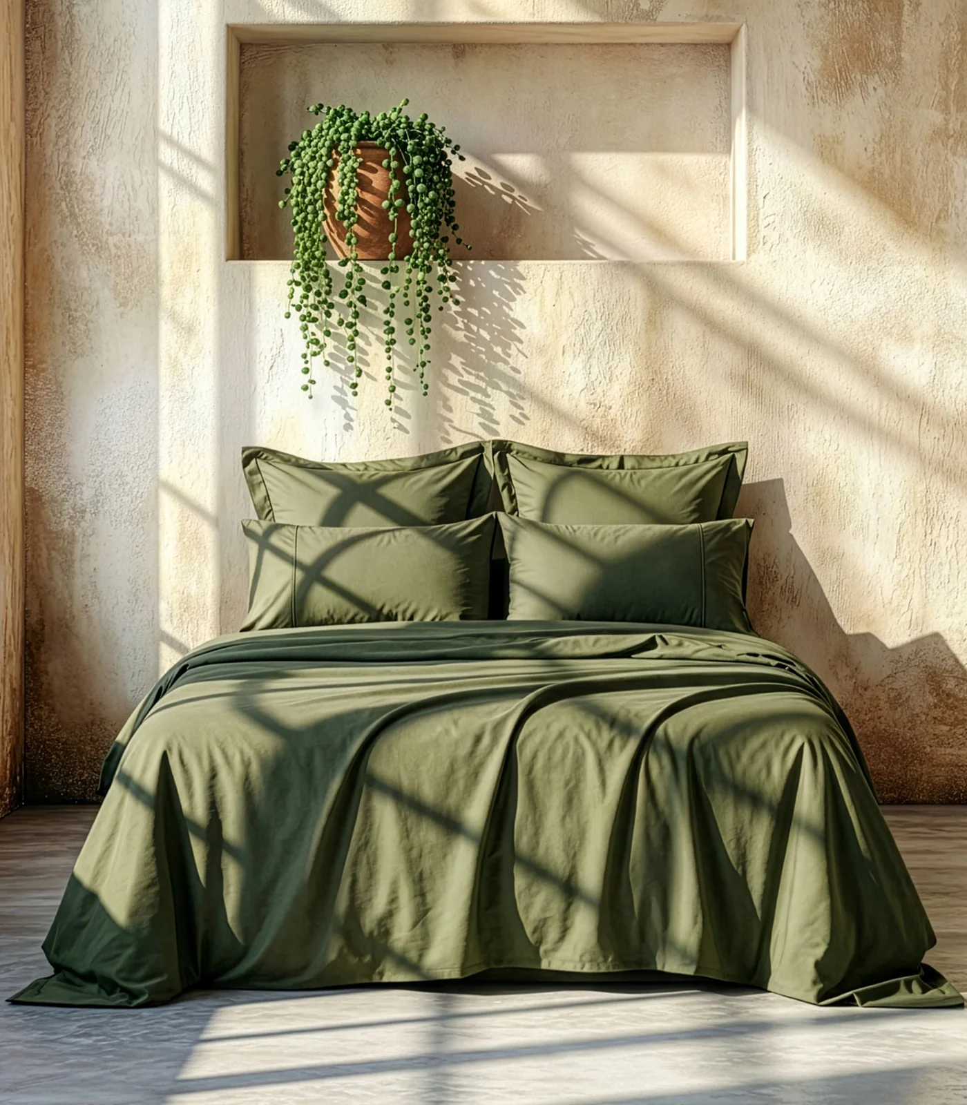 Organic Cotton Sateen Sheet Set - Luxe - Image 49