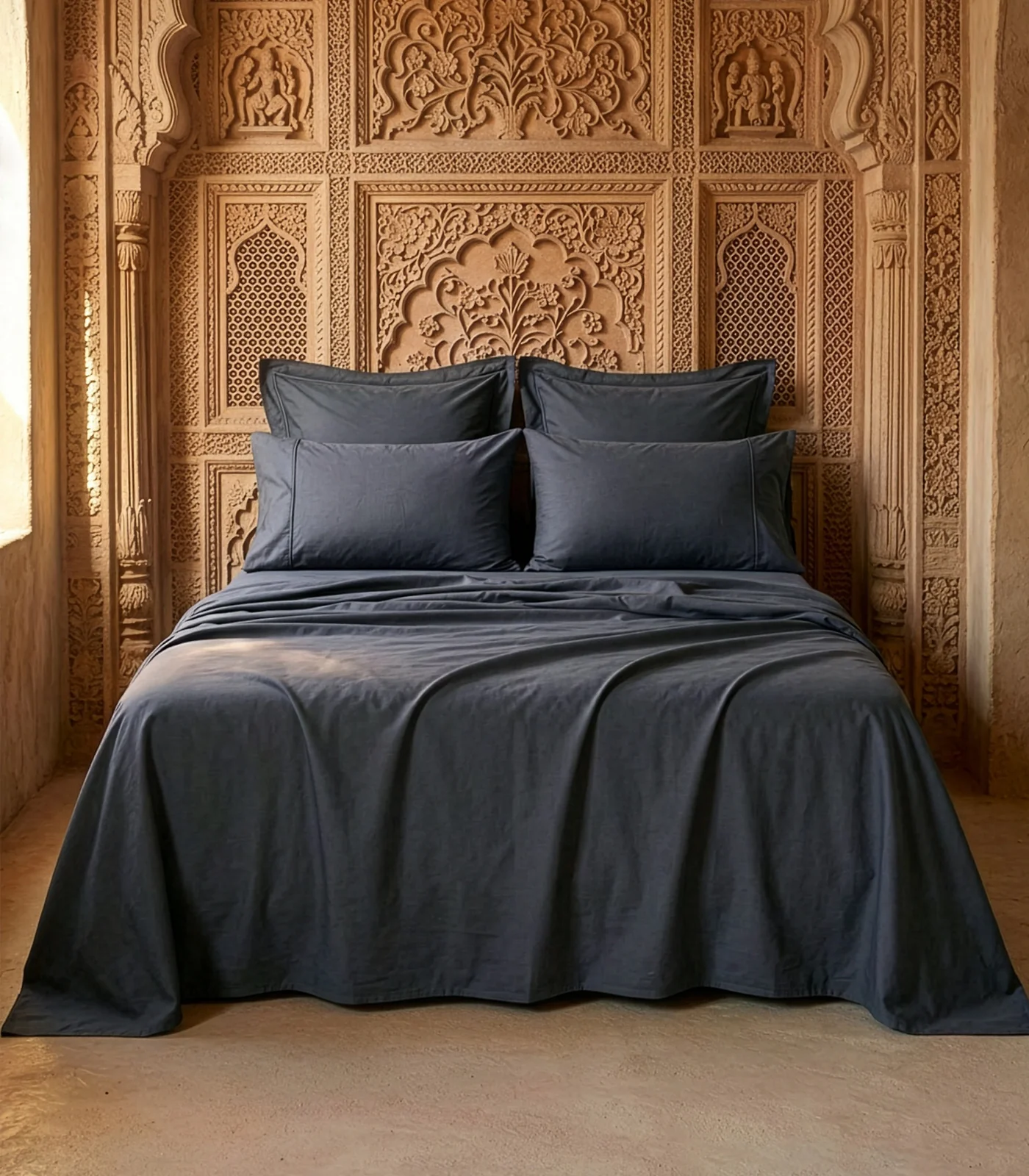 Organic Cotton Sateen Sheet Set - Luxe - Image 54