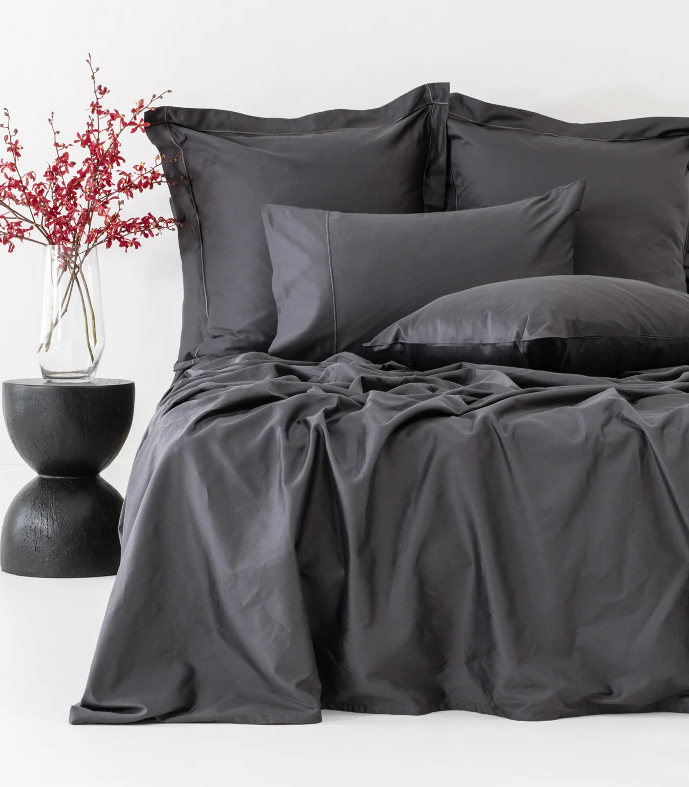 Organic Cotton Sateen Sheet Set - Luxe - Image 55