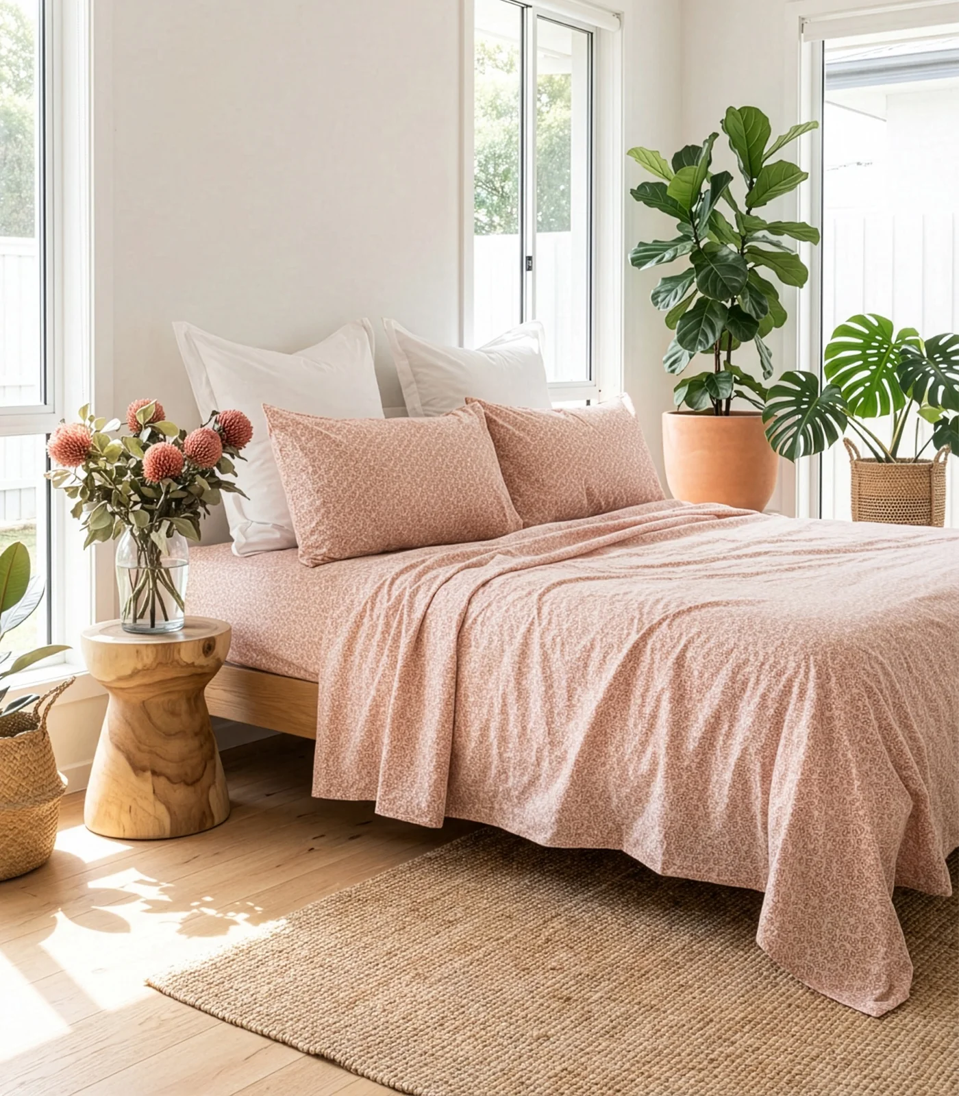 Organic Cotton Sateen Sheet Set - Luxe - Image 64