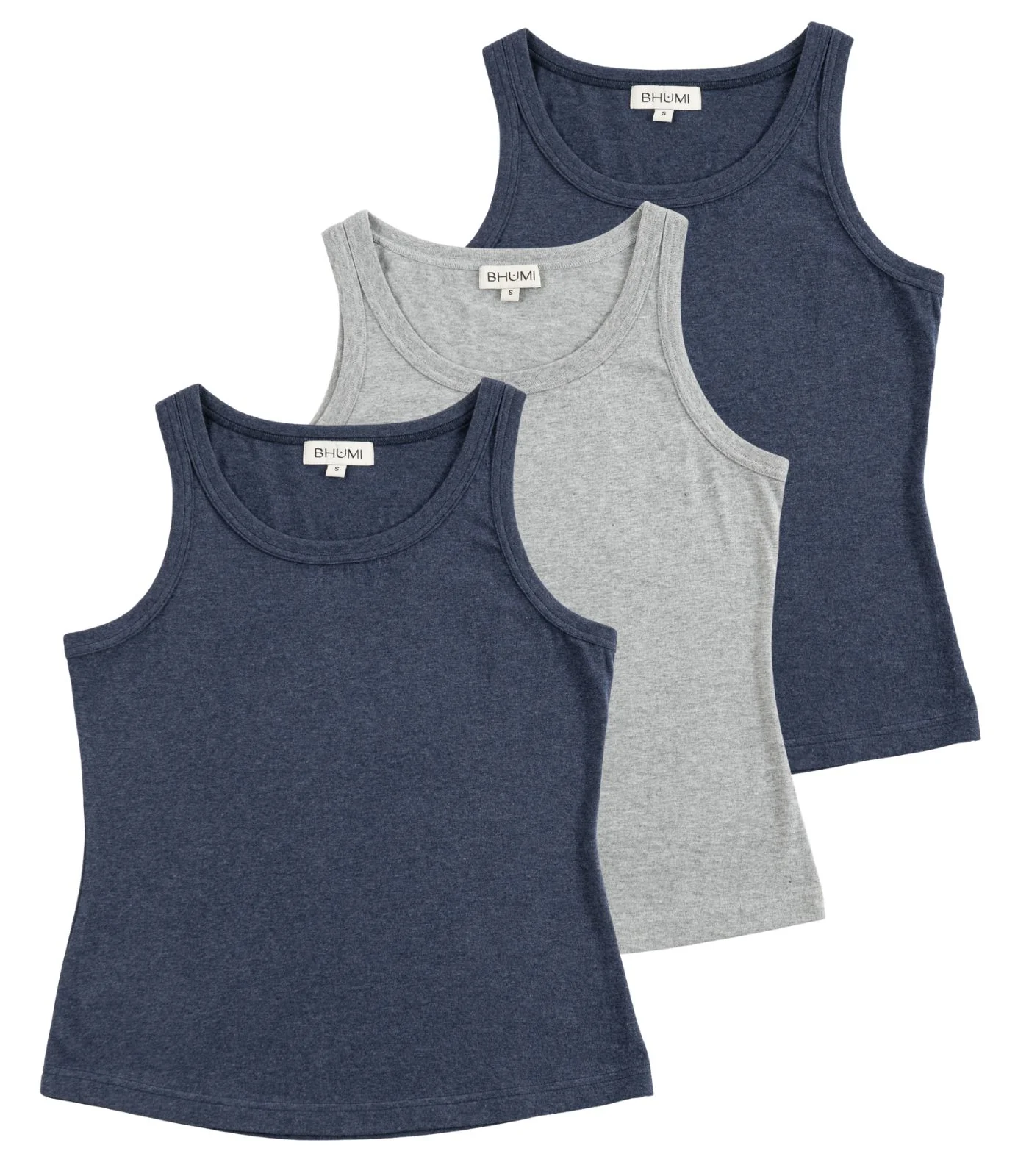 Organic Cotton Singlet Top (3 Pack) - Image 8