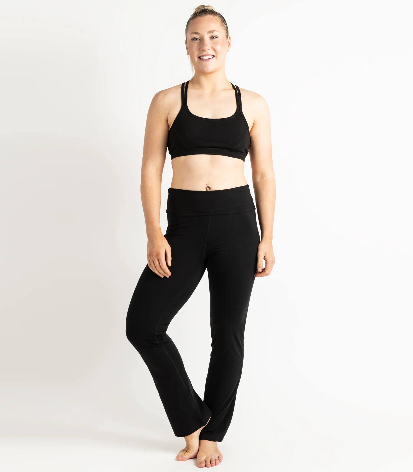 Organic Cotton Wide Leg Leggings - Image 18
